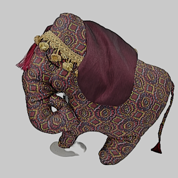 Ελέφαντας 0,45χ0,55 διακοσμητικο μαξιλάρι. - δώρο, διακόσμηση, ελεφαντάκι, μαξιλάρια - 3