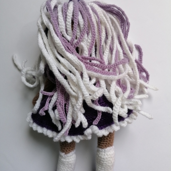 Χειροποίητη κούκλα Lilly - crochet, λούτρινα, κούκλες - 3
