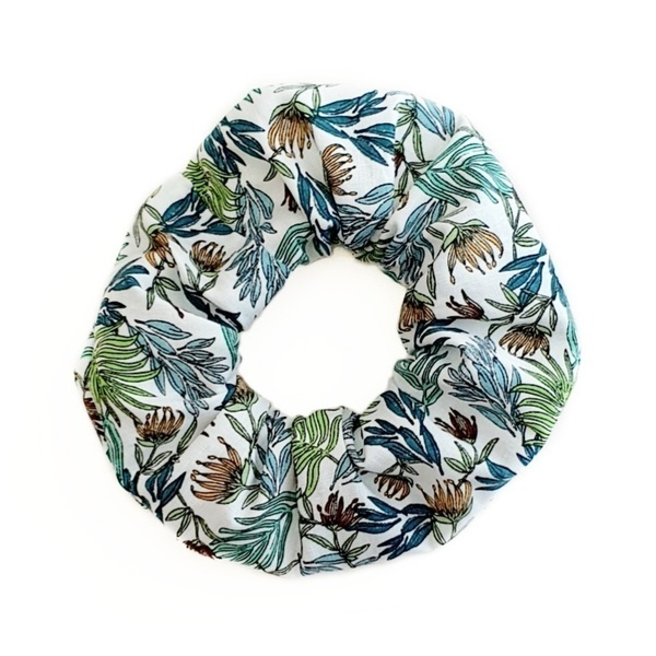 Scrunchie λαστιχάκι μαλλιών #hawaii - κοκκαλάκι, γυναικεία, δώρο, για τα μαλλιά, λαστιχάκια μαλλιών