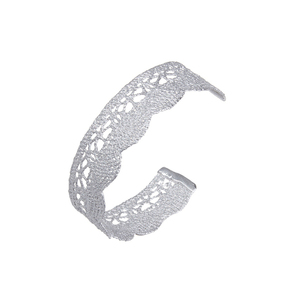 Iris lace bracelet - δαντέλα, επιχρυσωμένα, επάργυρα, επιροδιωμένα - 2