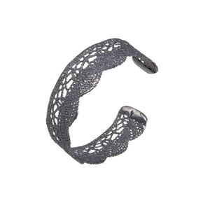 Iris lace bracelet - δαντέλα, επιχρυσωμένα, επάργυρα, επιροδιωμένα - 4