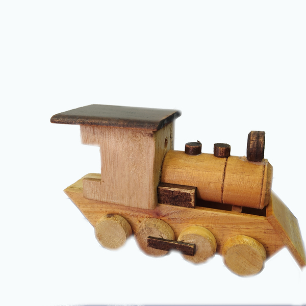Ξύλινο τραινάκι - ξύλινα παιχνίδια - 2