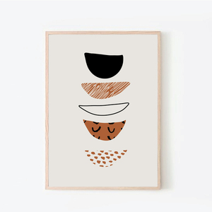 Γεωμετρικό Artprint | everywhen | 50x70 - αφίσες, γεωμετρικά σχέδια, minimal, abstract