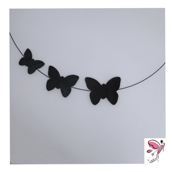 Πρωτότυπο χειροποίητο κολιέ πεταλούδα (πεταλούδες, ρομαντικό, νεράιδα) - πεταλούδα, κοντά, boho - 2