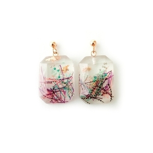 Μικρά σκουλαρίκια Candy Drops - επιχρυσωμένα, μικρά, boho, κρεμαστά