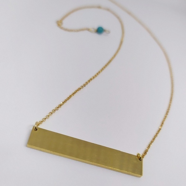 Sunglow Κολιέ- Ταυτότητα λαιμού - charms, επιχρυσωμένα, ασήμι 925, κοντά, ατσάλι, φθηνά - 2