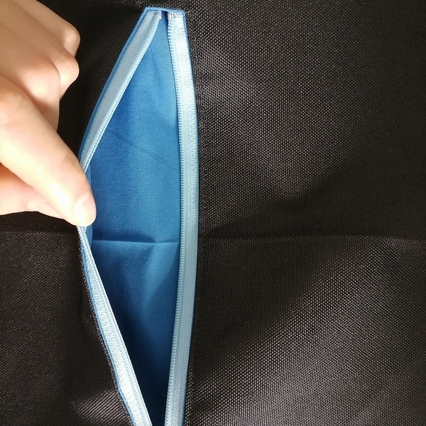 Oryn Backpack in black (τσάντα πλάτης) - ύφασμα, πλάτης, all day, minimal, φθηνές - 2