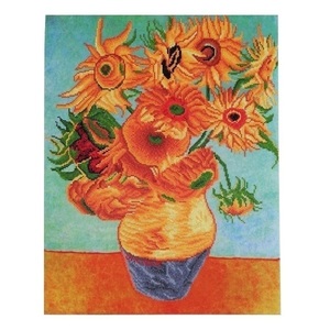Πίνακας Diamond Painting "Van Gogh's Sunflowers" - πίνακες & κάδρα, πίνακες ζωγραφικής