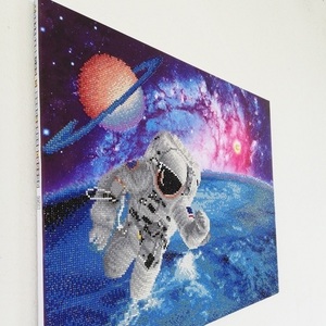 Πίνακας Diamond Painting "Astronaut" - πίνακες & κάδρα - 4