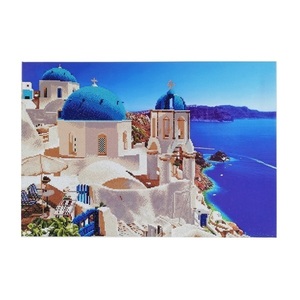 Πίνακας Diamond Painting "Santorini" - πίνακες & κάδρα, πίνακες ζωγραφικής