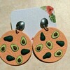 Tiny 20200723171019 2e5c843b avocado earrings polymer