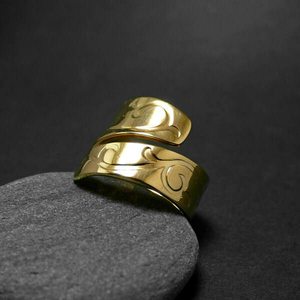 " Spoon Ring VΙΙI " - Χειροποίητο επίχρυσο 18K ή επάργυρο δαχτυλίδι! - chevalier, επιχρυσωμένα, επάργυρα, boho, αυξομειούμενα - 2