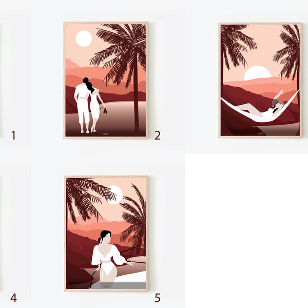 white sun | framed artprint | 50x70 - αφίσες - 4