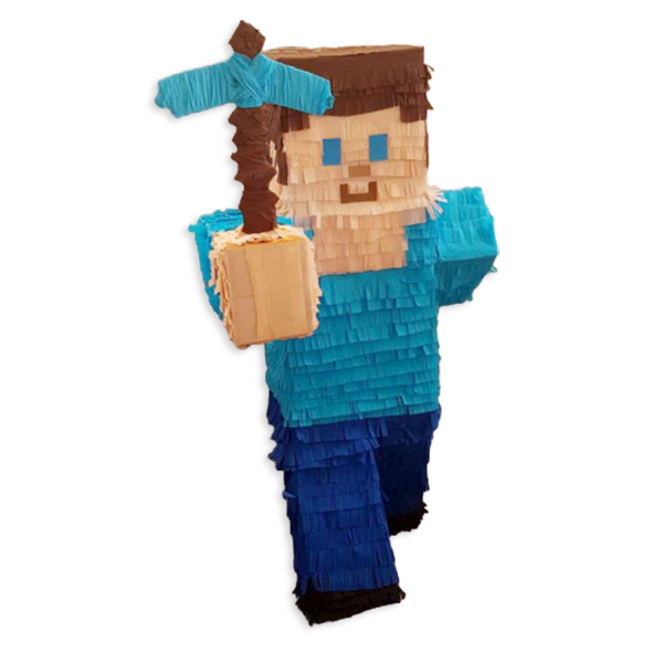 Πινιάτα Minecraft Steve - αγόρι, πινιάτες, ήρωες κινουμένων σχεδίων