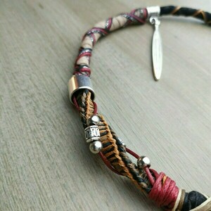 Αξεσουάρ Μαλλιών με φτερά/Hairwrap accessories/Hair accessories/ Dreadlocks/Boho hair accessories/Bohemian feather hairwrap extention - φτερό, boho, αξεσουάρ μαλλιών, hair clips - 5