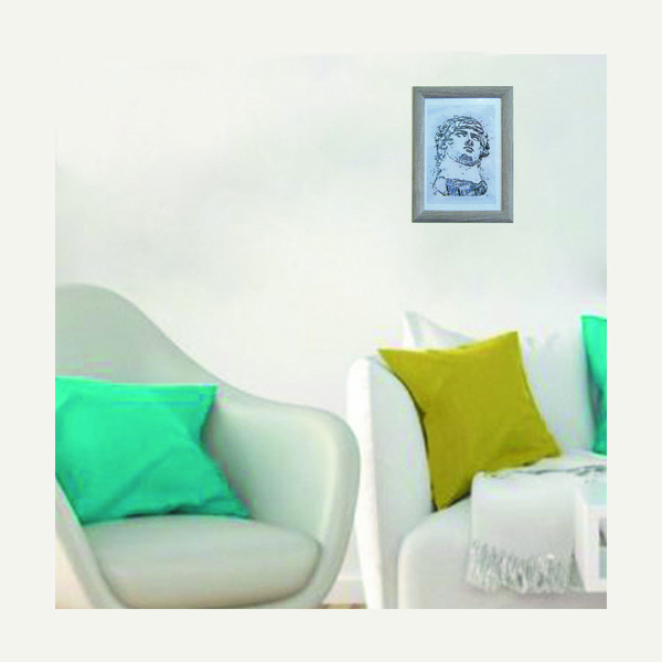 Αφίσα με το άγαλμα του Αντίνοου - πίνακες & κάδρα, αφίσες, πίνακες ζωγραφικής - 2