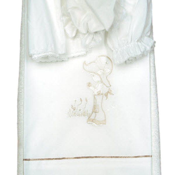 Σετ λαδόπανα βαμβακερά 100% 6 τεμάχια λαδόπανο πετσέτα μεγάλη πετσέτα ιερέα εσώρουχα 3 τεμάχια καπελάκι φανελάκι εσώρουχο - κορίτσι