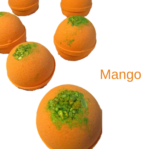 Μπάλα οξυγόνου mango bath bomb - 2