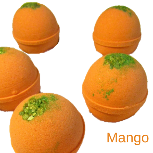 Μπάλα οξυγόνου mango bath bomb - 3