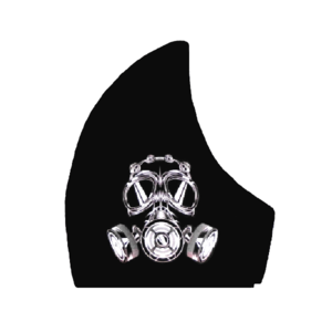 18.Μάσκα βαμβακερή-πολλαπλών χρήσεων-Σχέδιο "Gas Mask". - βαμβάκι, unisex, πλενόμενο, δερματολογικά ελεγμένη, μάσκες προσώπου - 3