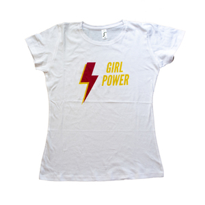 Girl Power t-shirt - βαμβάκι, γυναικεία, κορίτσι - 4