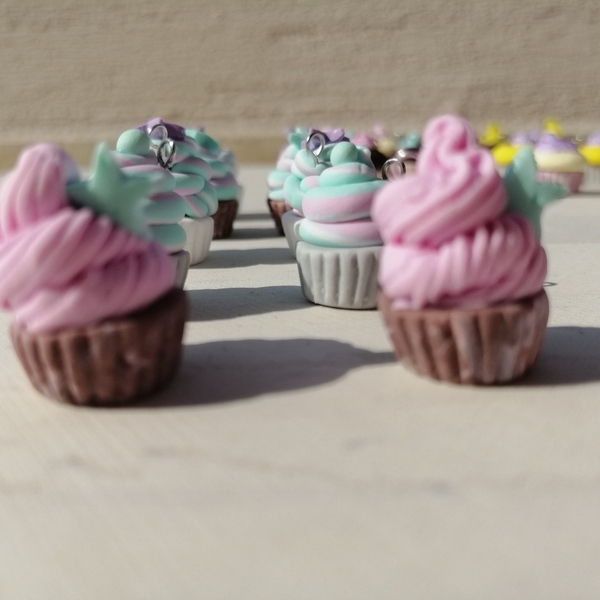 Σκουλαρίκια Ice cupcakes - κρεμαστά - 5