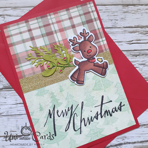 Σετ 3 Χριστουγεννιάτικων καρτών - Santa's Family - χριστουγεννιάτικο, κάρτα ευχών, άγιος βασίλης, ευχετήριες κάρτες - 3