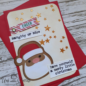 Σετ 3 Χριστουγεννιάτικων καρτών - Christmas cookies - σετ, χριστουγεννιάτικο, κάρτα ευχών, χριστούγεννα, ευχετήριες κάρτες - 2