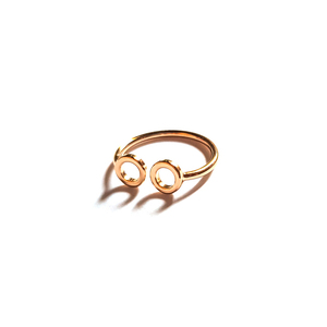 Μίνιμαλ δαχτυλίδι για το μικρό δάχτυλο - chevalier, ορείχαλκος, αυξομειούμενα, φθηνά