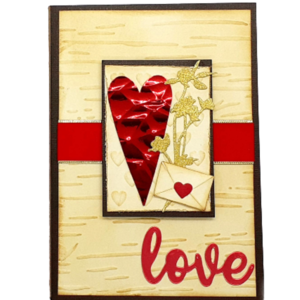 Κάρτα Αγίου Βαλεντίνου - Love message - καρδιά, κάρτα ευχών, αγ. βαλεντίνου, ευχετήριες κάρτες