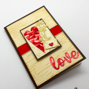 Κάρτα Αγίου Βαλεντίνου - Love message - καρδιά, κάρτα ευχών, αγ. βαλεντίνου, ευχετήριες κάρτες - 2