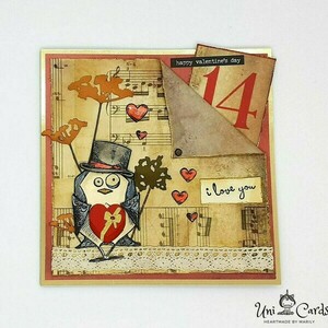 Κάρτα Αγίου Βαλεντίνου - Happy Valentine's day - romantic, βαλεντίνος, κάρτα ευχών, αγ. βαλεντίνου, ευχετήριες κάρτες - 2