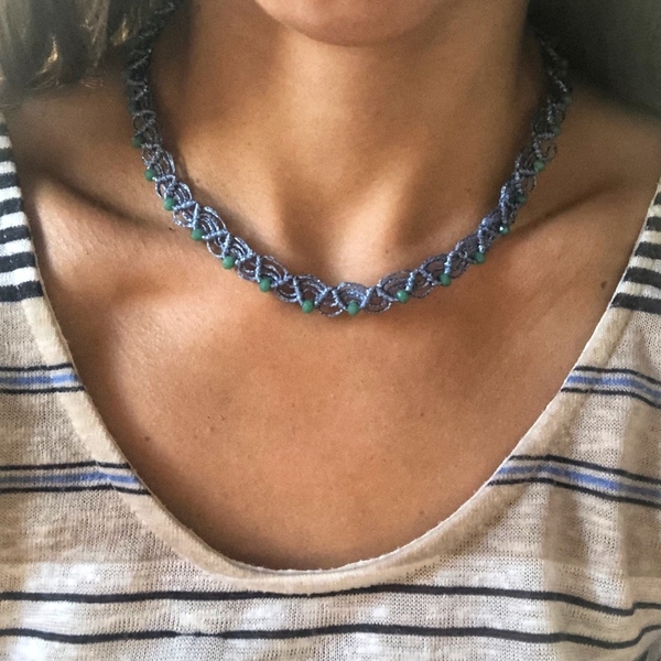 Endless Blue Necklace - 2