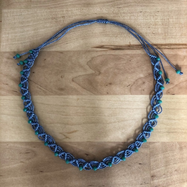 Endless Blue Necklace - 3