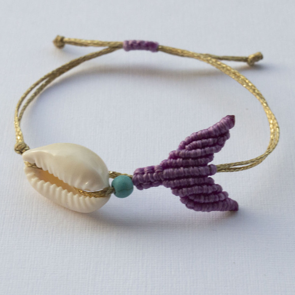 Mermaid Bracelet - μακραμέ