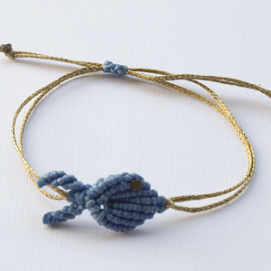 Fish Bracelet Macrame - μακραμέ