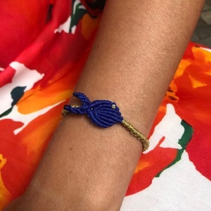 Fish Bracelet Macrame - μακραμέ - 2