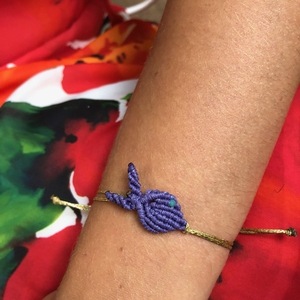 Fish Bracelet Macrame - μακραμέ - 3