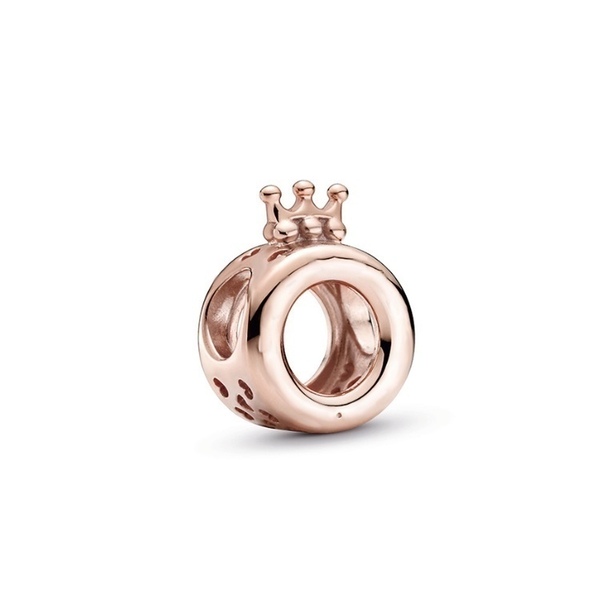 Silver bead crown - the perfect bead - charms, ορείχαλκος, σταθερά, χεριού, φθηνά - 2