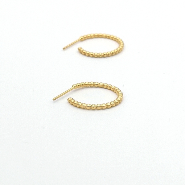 Hoop earrings -small - ασήμι, επιχρυσωμένα, κρίκοι, μικρά