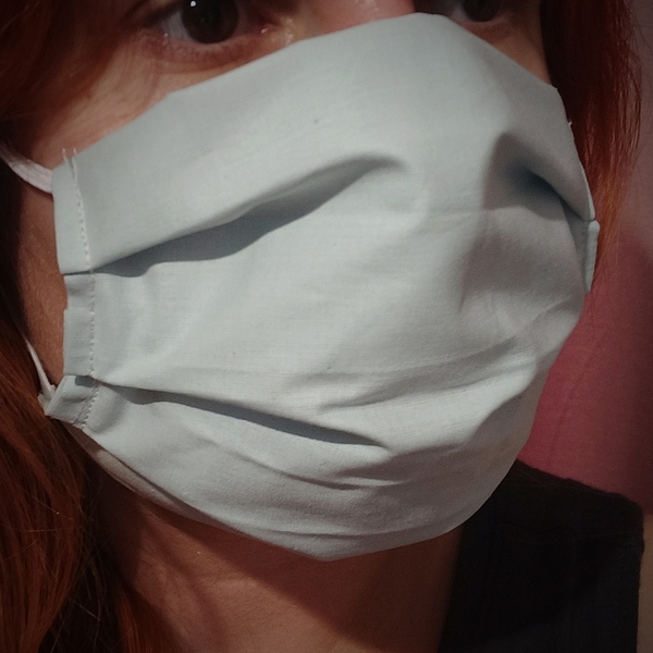 Βαμβακερή πλενόμενη μάσκα προσώπου με θήκη για φίλτρο πολλαπλών χρήσεων Ροζ - μάσκες προσώπου, με φίλτρο - 3