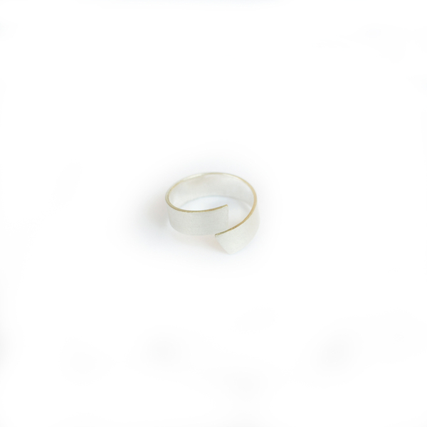 Ασημένιο δακτυλίδι 925 μίνιμαλ αυξομειούμενο - chevalier, ασήμι 925, βεράκια, αυξομειούμενα - 5