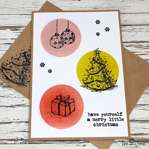 Κάρτες Χριστουγέννων - (σετ 3 καρτών) - κάρτα ευχών, άγιος βασίλης, ευχετήριες κάρτες - 3