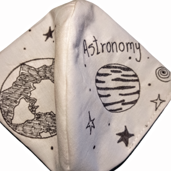 Μάσκα astronomy - βαμβάκι, γυναικεία, χειροποίητα, για παιδιά, μάσκες προσώπου