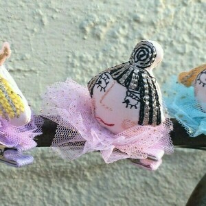 Παιδικά Τσιμπιδάκια Μαλλιών "Πριγκιπέσσες" σε 3 χρώματα - δώρα γενεθλίων, αξεσουάρ μαλλιών - 3