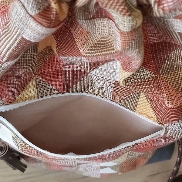 Backpack τσάντα σακίδιο πλάτης unisex - ύφασμα, πουγκί, σακίδια πλάτης, all day, θαλάσσης - 3