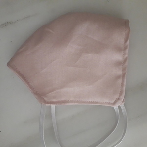 Μάσκα προστασίας ροζ από Οργανικό βαμαβάκι - γυναικεία, μάσκες προσώπου - 3