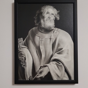 Σχέδιο ''Απόστολος Πέτρος'' - πίνακες & κάδρα, πίνακες ζωγραφικής, εικόνες αγίων