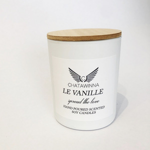 Αρωματικό κερί σόγιας Le Vanille “spread the love” - διακόσμηση, αρωματικά κεριά, κερί σόγιας, δώρα για γυναίκες, προσωποποιημένα - 2