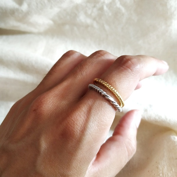 Δαχτυλίδι βεράκι σαγρέ - επιχρυσωμένα, επάργυρα, βεράκια, αυξομειούμενα, φθηνά - 3